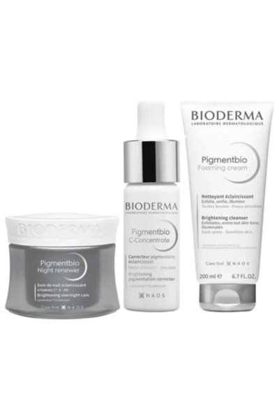 Pigmentbio Leke Serisi | Gece Kremi Serum Temizleme Jeli Orijinal Boy